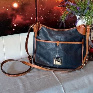 Vintage Dooney & Bourke Leather Crossbody Bag